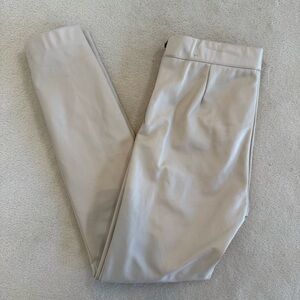 Zara faux leather leggings